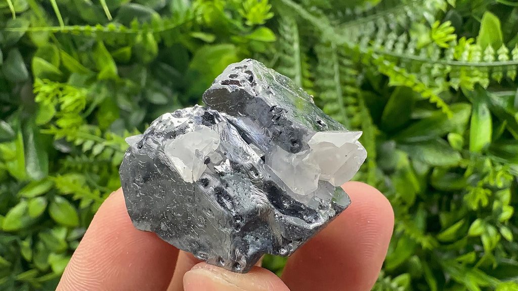 Quartz Galena Calcite Specimen: Borieva Mine, Bulgaria