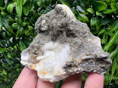 Barite, Marcasite on Chalcedony, from Androvo mine, Bulgaria, natural minerals souvenir, collection crystal, rare Barite cluster, gift, home