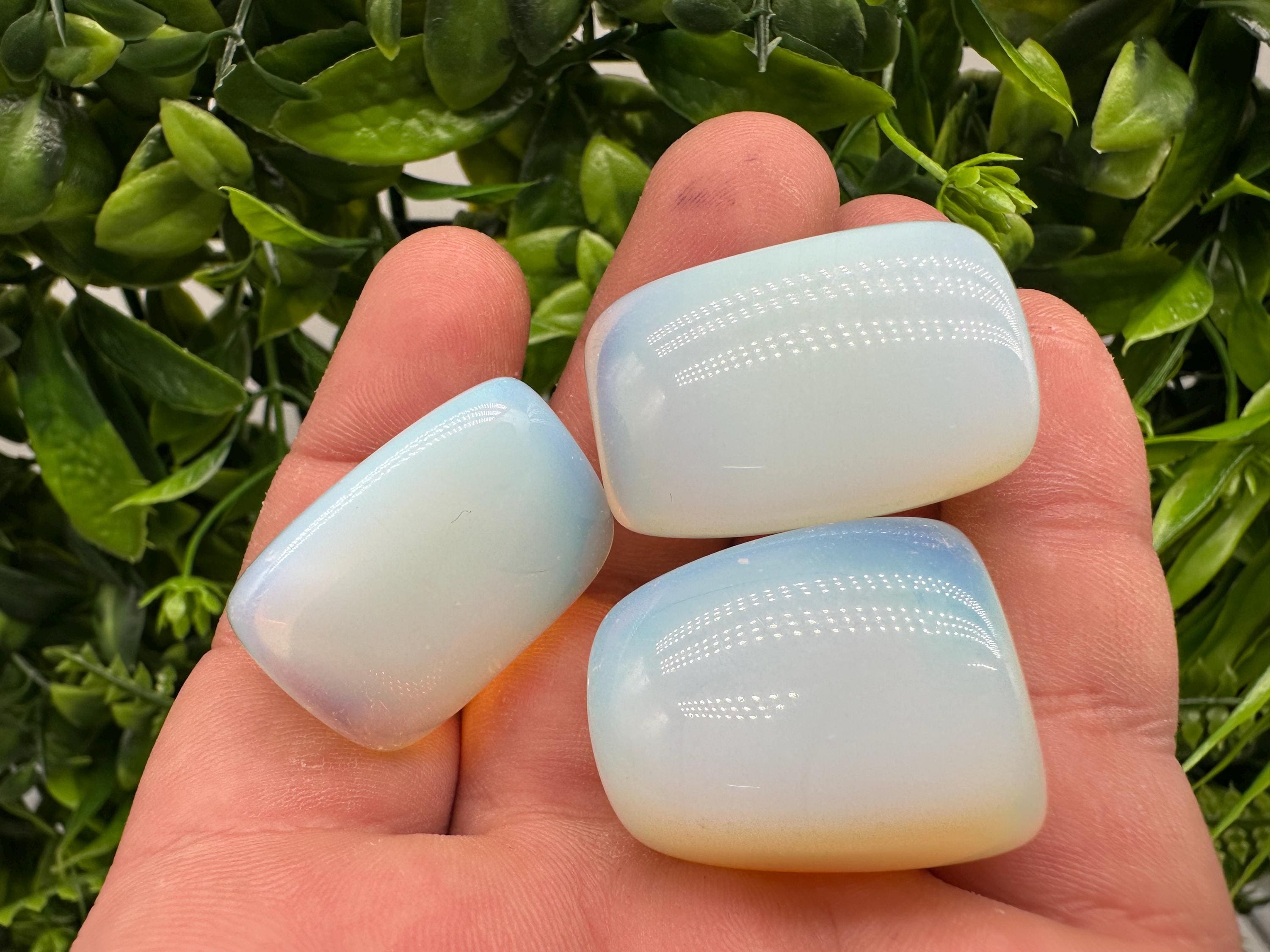 Natural Rainbow Moonstone Cabochon: Loose Gemstone Crystal, Jewelry Making