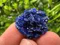 Crystallized Azurite-Kerrouchen,Morocco-Blue Azurite Specimen-High Quality Blue Azurite-Azurite Mineral Specimen, gemmy,lustrous of Azurite