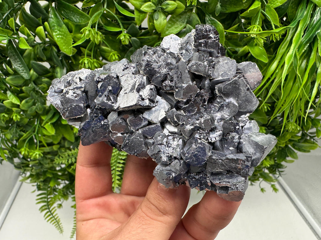 Rare Galena Cube Mineral Specimen, Bulgaria Home Decor Stone