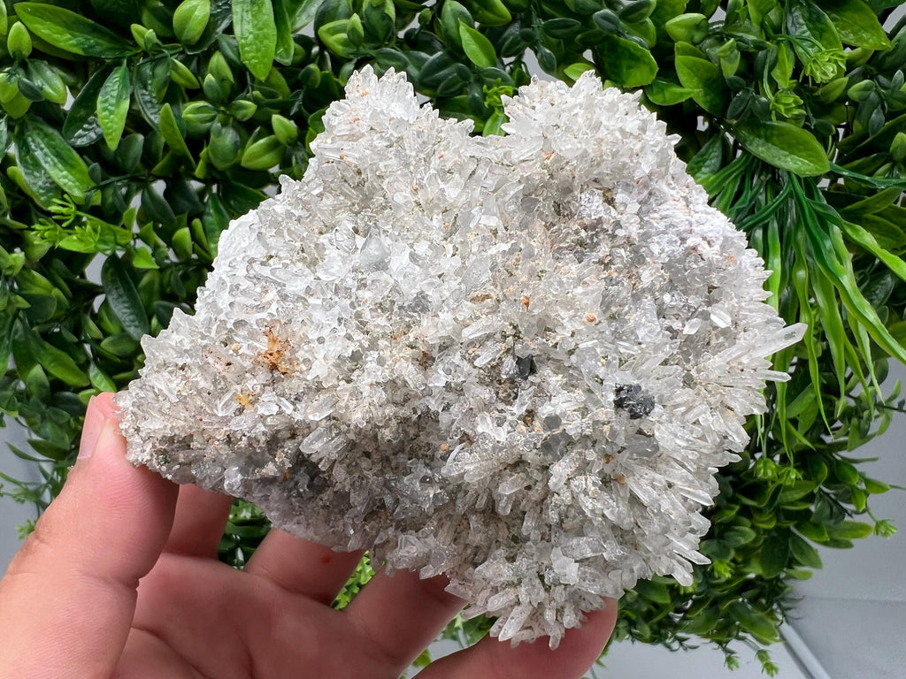 Stunning Quartz whit Siderite,Sphalerite,Hematite from 9th September mine,natural,collectible mineral specimen,home decor stone,gift,crystal