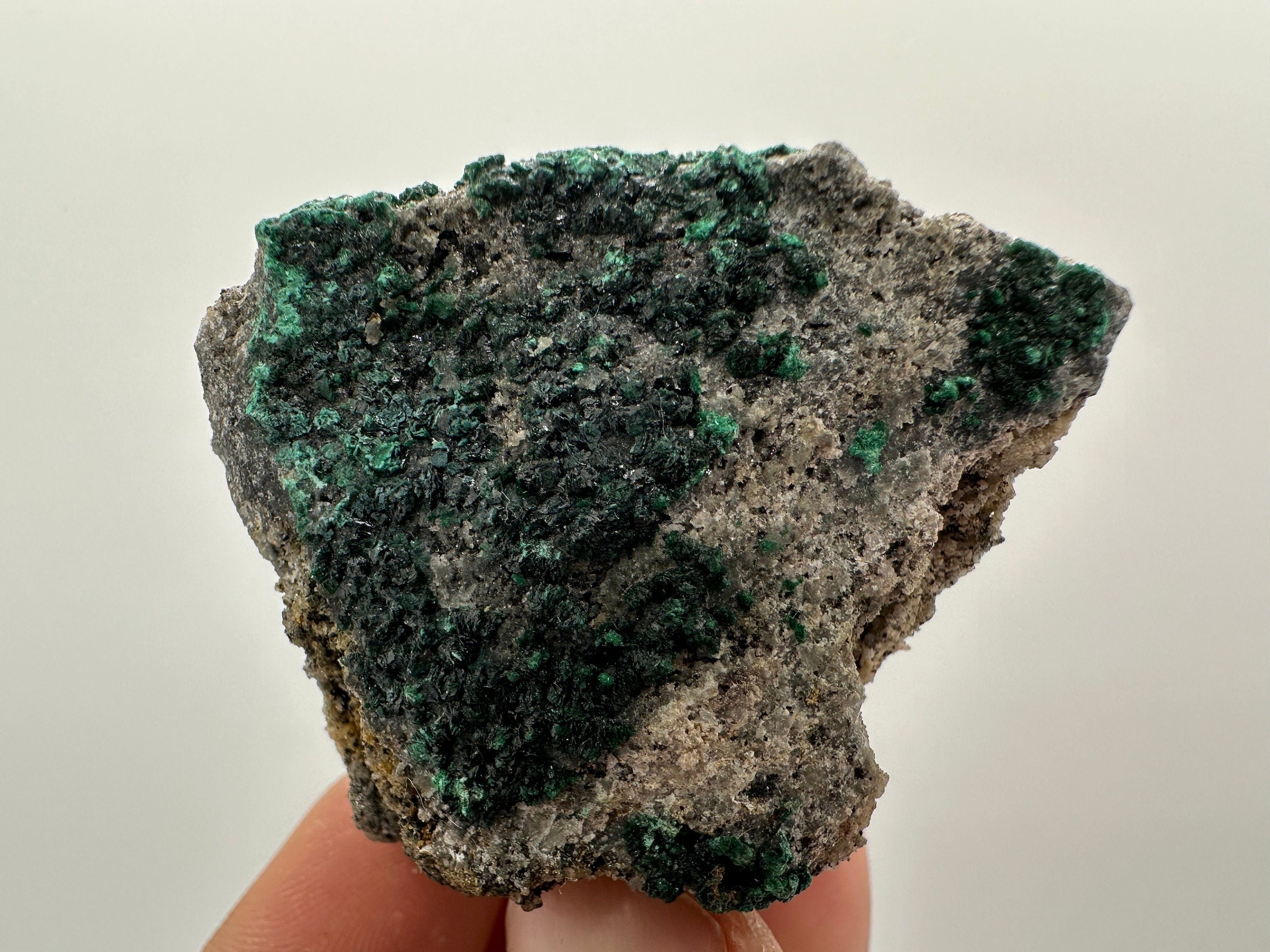 Green Polished Malachite Crystal, Congo Minerals, Chakra Stone