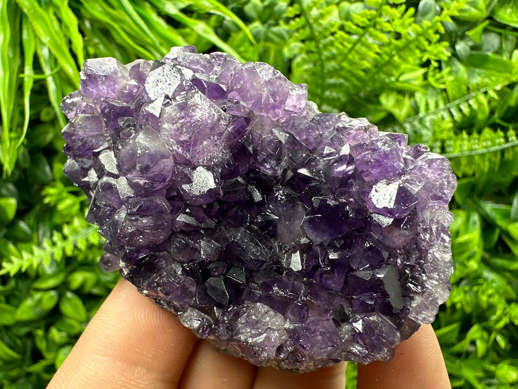 Uruguay Amethyst Cluster: Purple Quartz Crystal, Home Decor