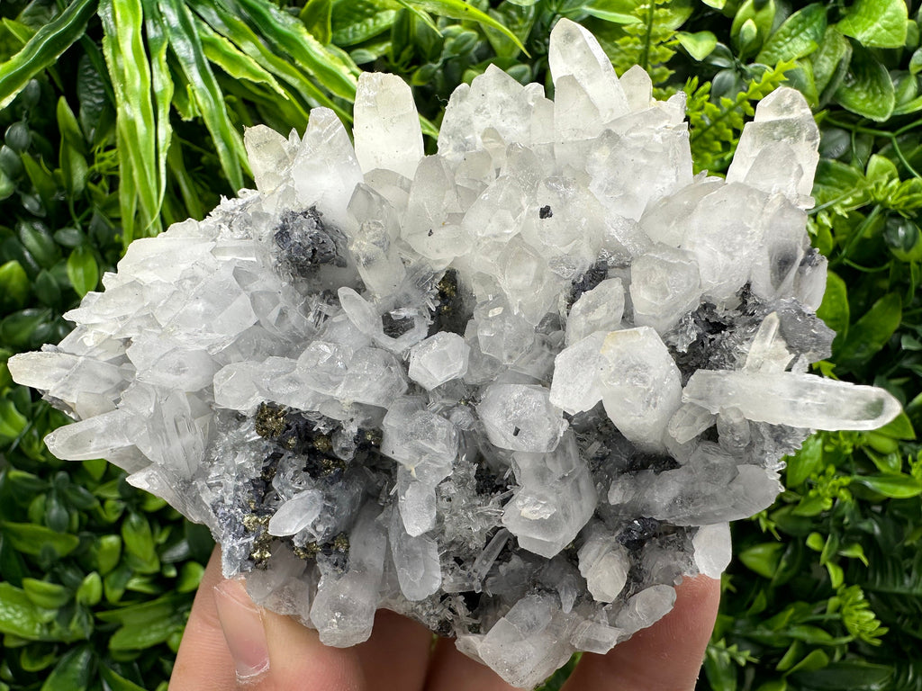 Milky Quartz Crystal Cluster, Natural Minerals, Home Decor Stone