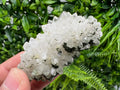 Transparent Quartz on Chlorite Matrix, Borieva Mine Mineral Specimen