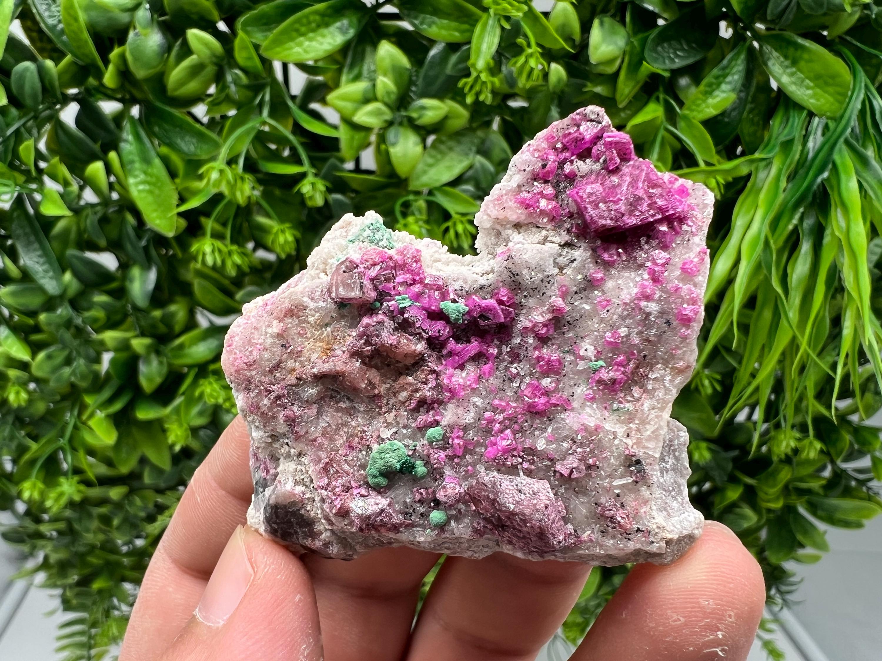 Cobalto Calcite Crystal: Congo Mineral Specimen, Pink Stone