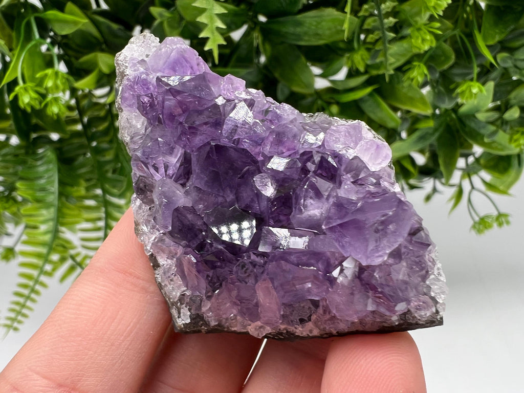 Purple Amethyst Crystal Cluster from Uruguay, Home Decor, 48 grams