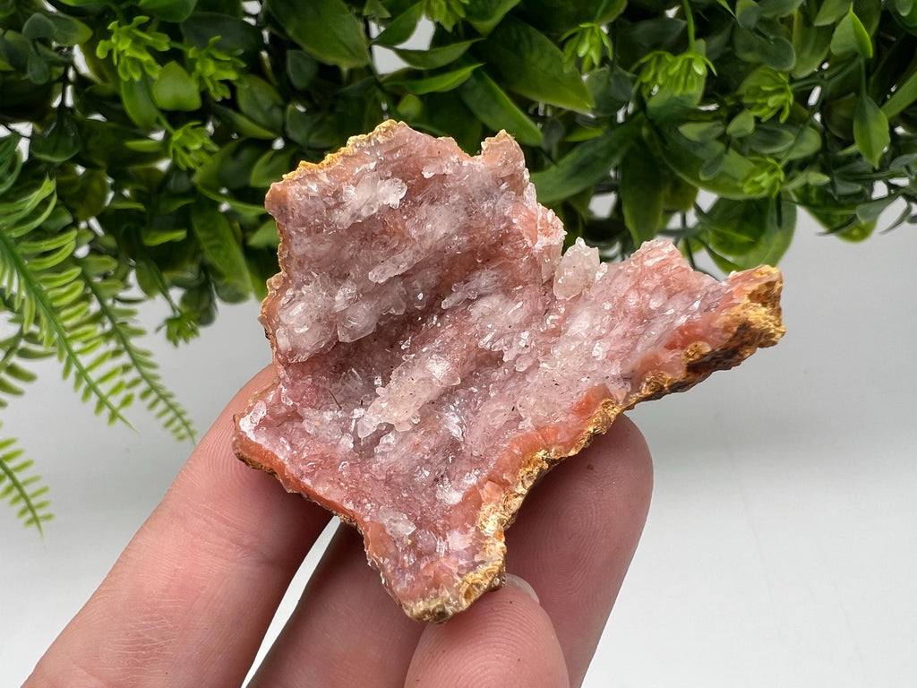 Moroccan Red Chalcedony Crystal, Mineral Specimen, Souvenir Gift