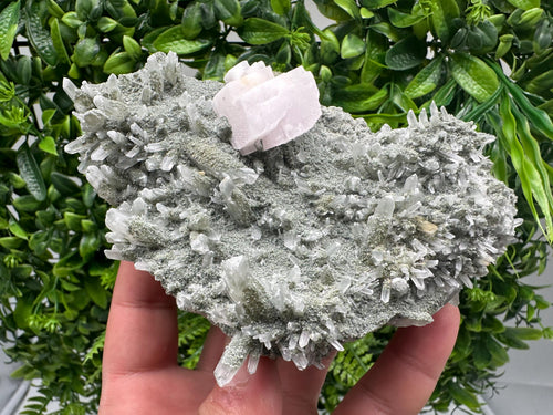 Calcite with Quartz: Natural Mineral Souvenir, Borieva Bulgaria