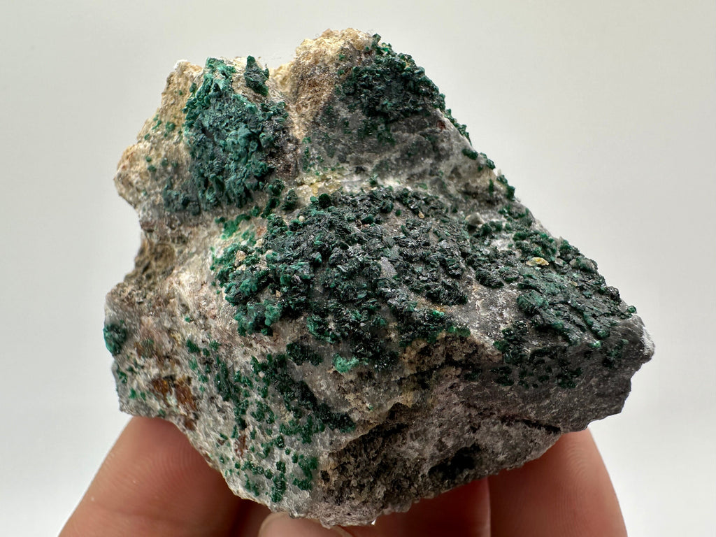 Green Polished Malachite Crystal from Congo, Mineral Specimen (6.5/4.5/4.5cm)