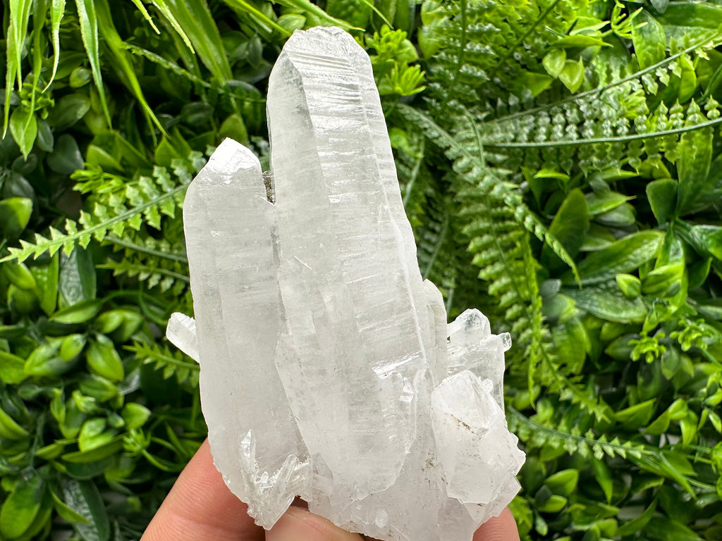 Transparent Quartz with Pyrite, Krushev Dol Mine Crystal, Bulgaria