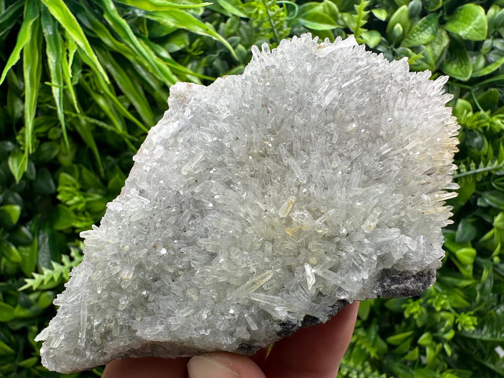 Chlorite Quartz Crystal with Hematite Inclusions - Borieva Mine Bulgaria