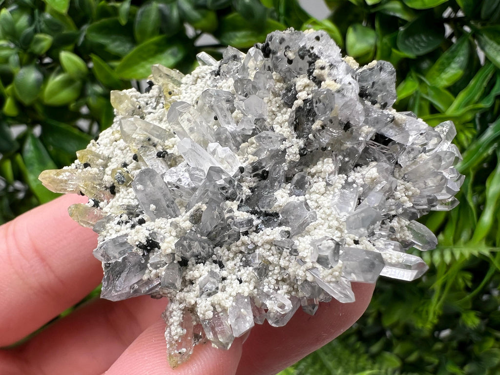 Stunning Quartz whit Chlorite,Epidote included from Borieva mine,Madan,Bulgaria,natural,collection mineral specimen,home decor stone,gift