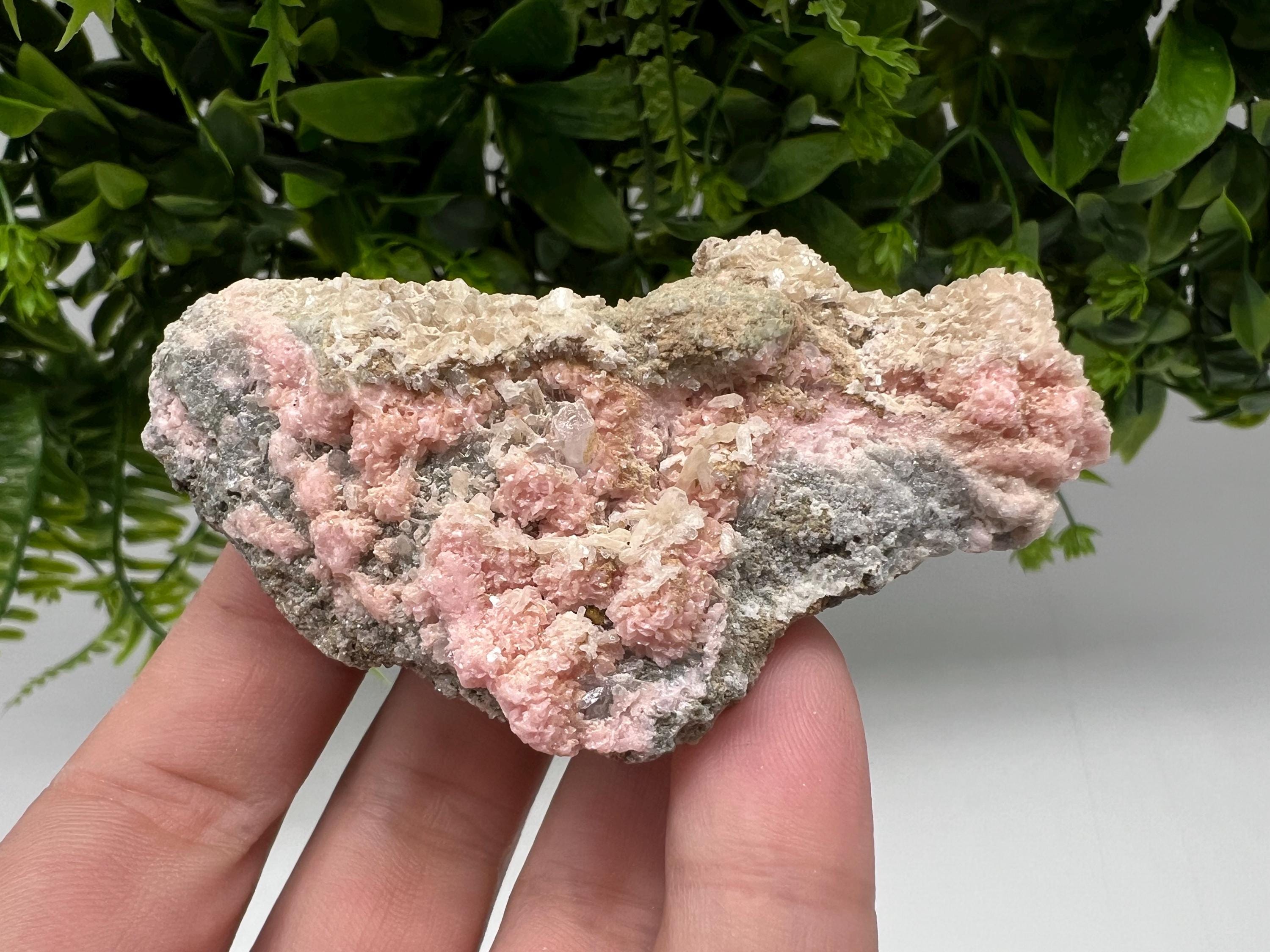 Pink Rhodochrosite Crystal, Starnica Mine, Bulgaria