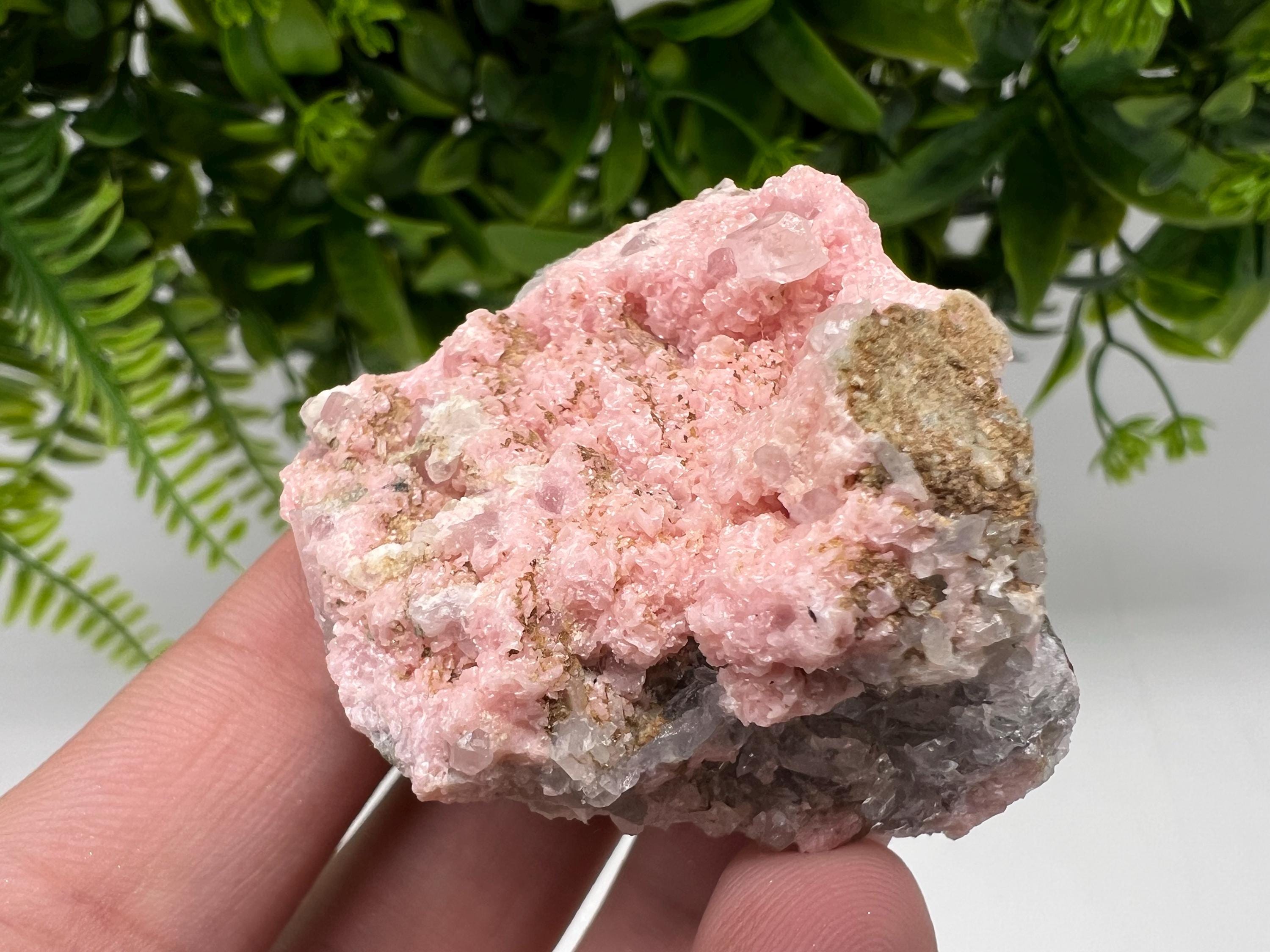 Pink Rhodochrosite Crystal Specimen, Starnica Mine, Bulgaria