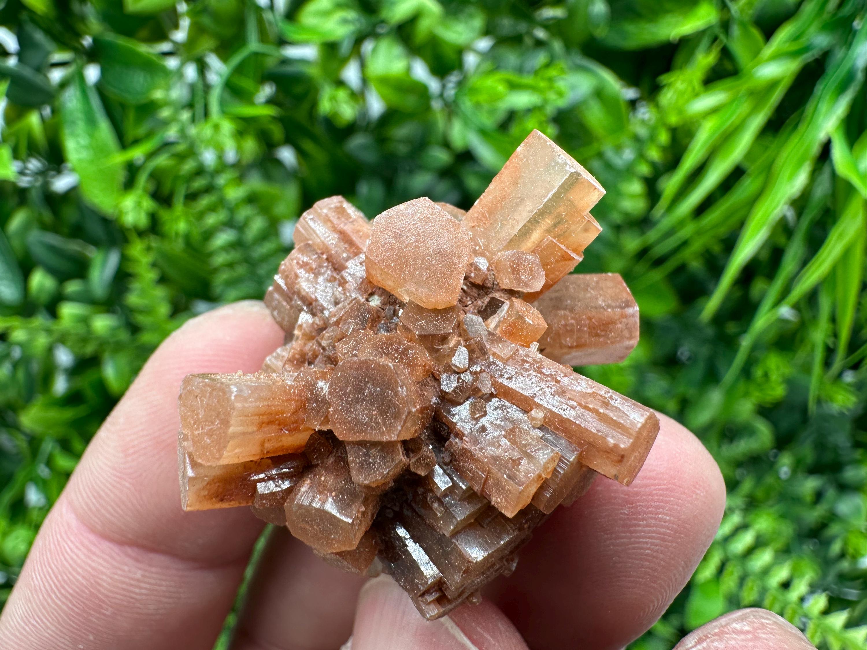 Moroccan Aragonite Sputnik Cluster: Raw Crystal Stone Decor