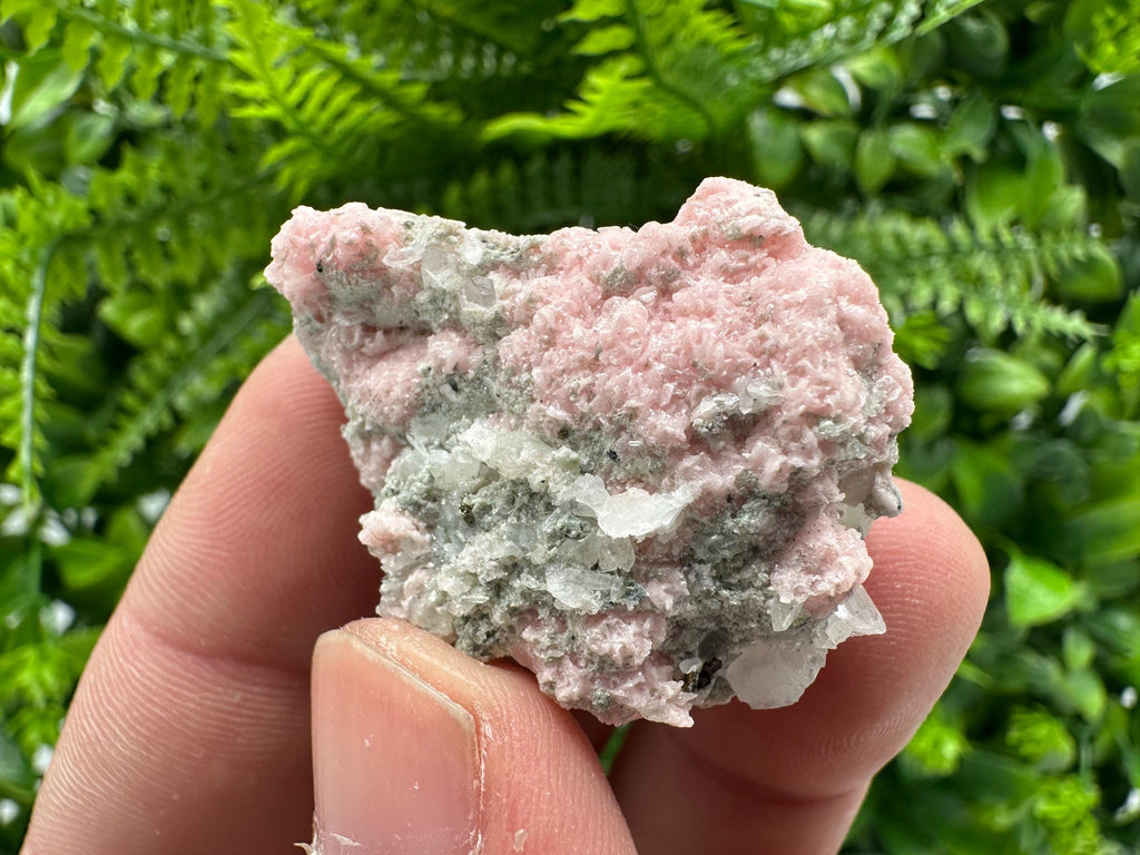 Pink Rhodochrosite Crystal: Starnica Mine, Bulgaria
