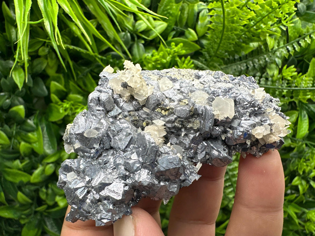 Galena Spinel with Quartz Calcite, Borieva Bulgaria Mineral Specimen