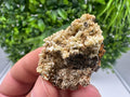 Rare Green Pyromorphite with Hematite on Quartz - Madjarovo Mine