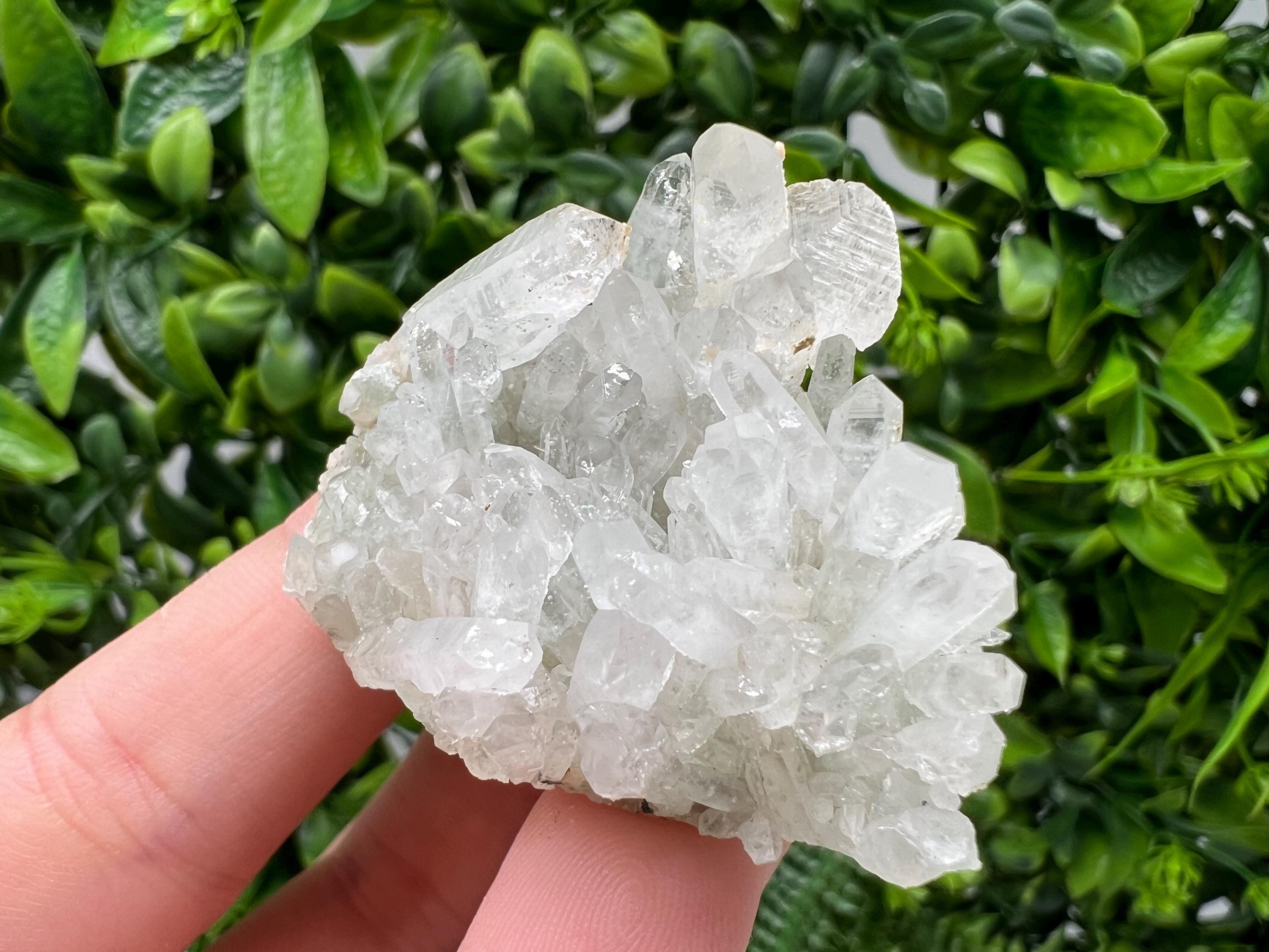 Wonderful Transparent Quartz on Chlorite Matrix,From Borieva mine,Madan,Bulgaria,Quartz,Quartz crystal,mineral specimen,collection quartz
