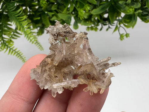 Bulgarian Quartz Mineral Specimen: Iron Oxide Limonite, 9th September Mine