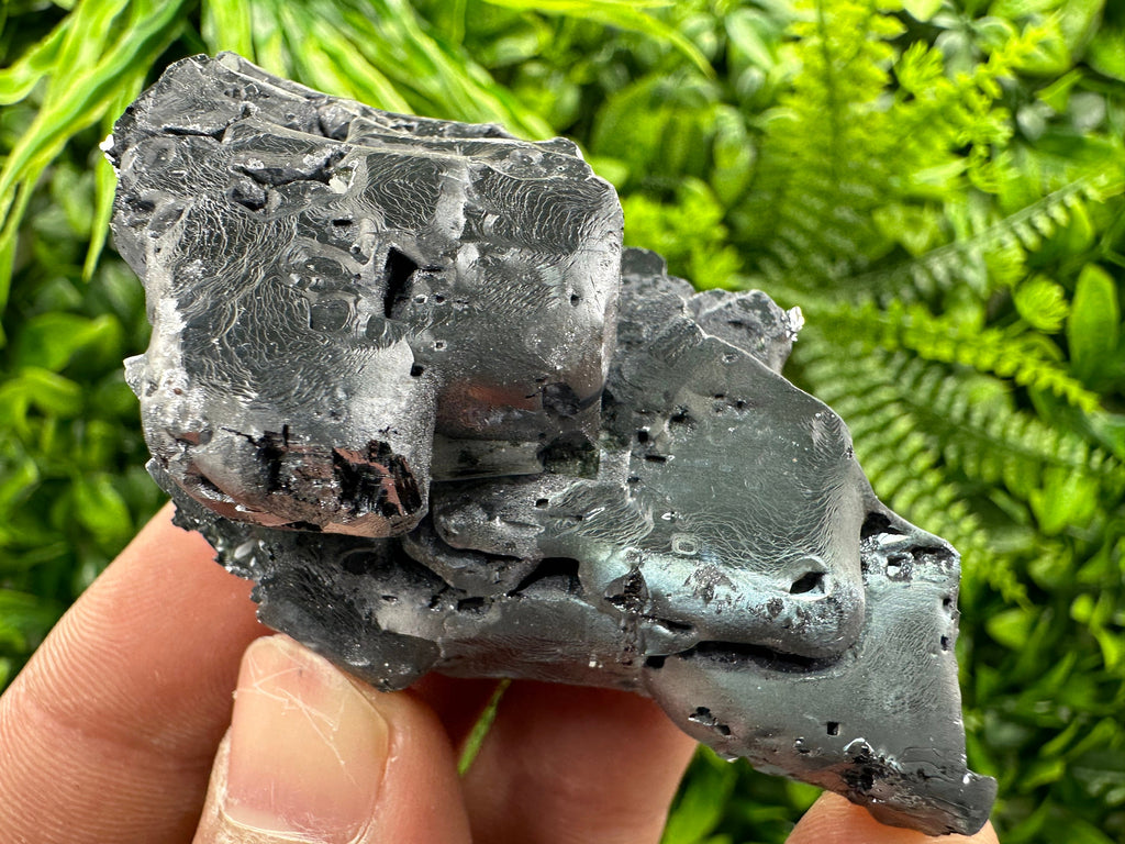 Shiny Galena Cluster: Rare Borieva Mine Crystal, Bulgaria