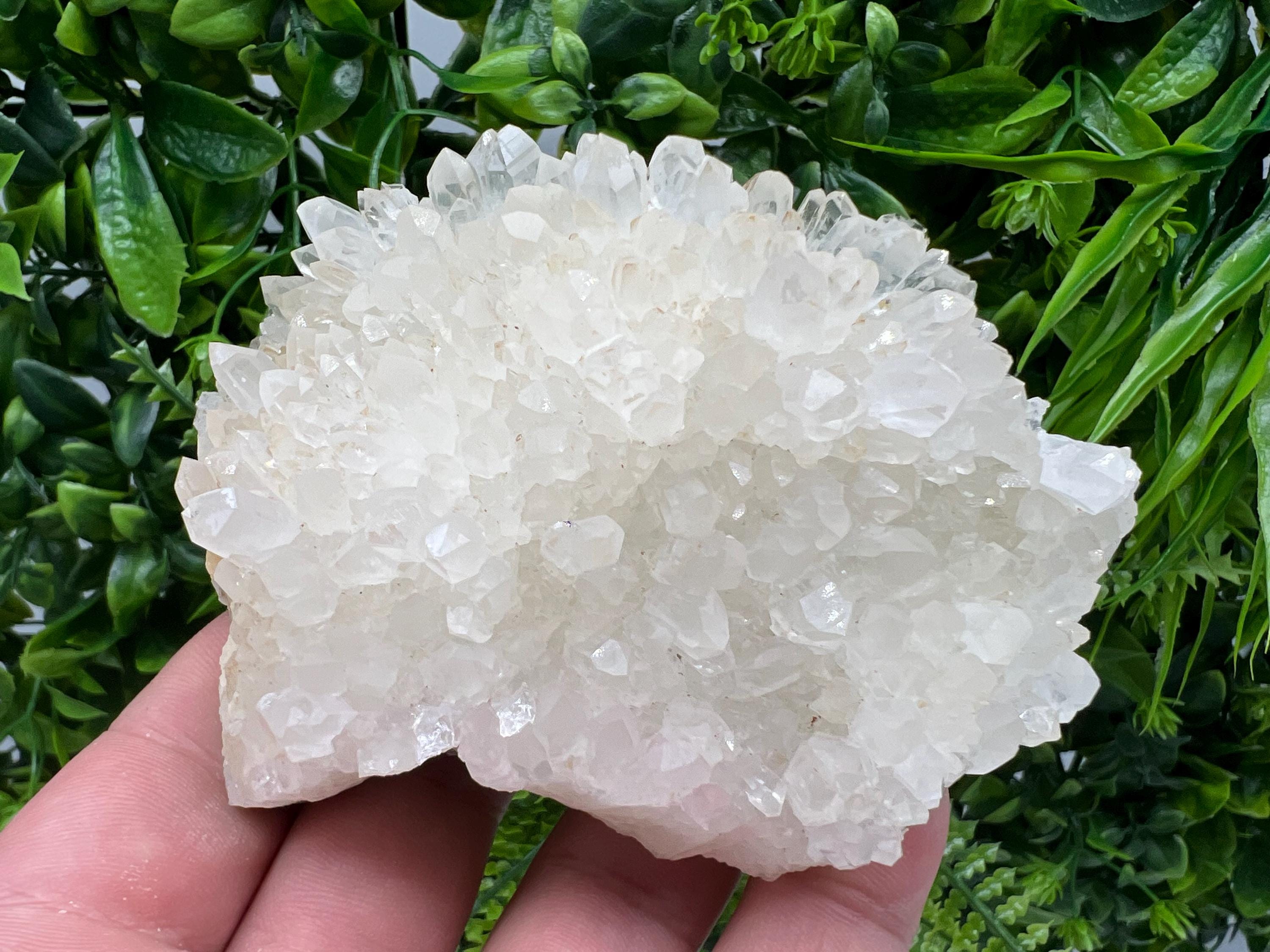 Limonite Quartz Cluster with Inclusions, Rare Crystal Mineral Gift