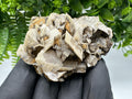 Calcite on Quartz,Chlorite from Borieva mine,Madan,Bulgaria,mineral specimen,collected crystal,geological minerals,collecting crystal