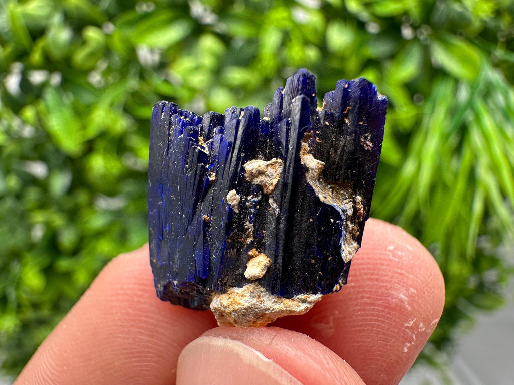 Crystallized Azurite-Kerrouchen,Morocco-Blue Azurite Specimen-High Quality Blue Azurite-Azurite Mineral Specimen, gemmy,lustrous of Azurite