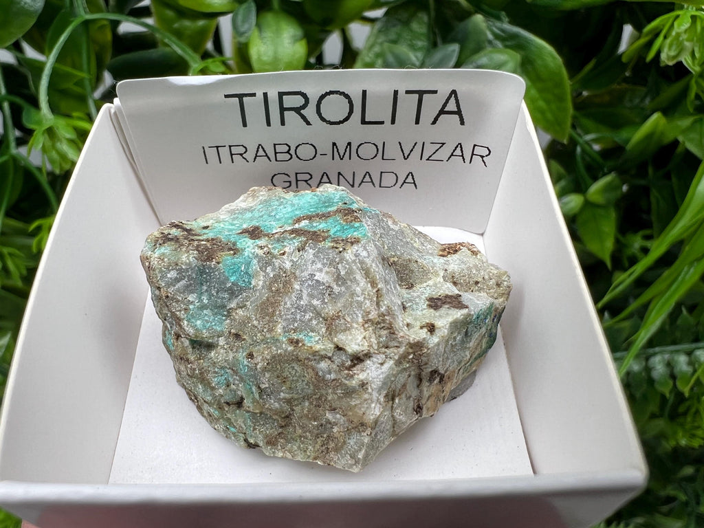 Rare Raw Tirolite Specimen: Granada Spain Mineral Collection