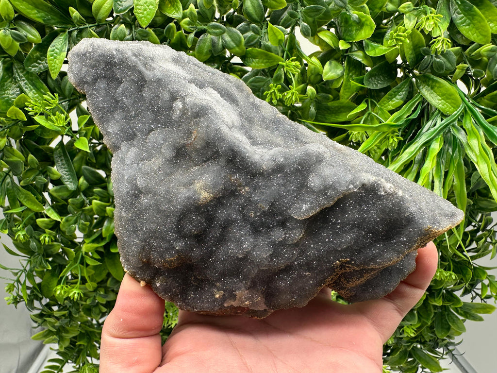 Chalcedony Quartz with Chlorite Cluster, Madan Bulgaria
