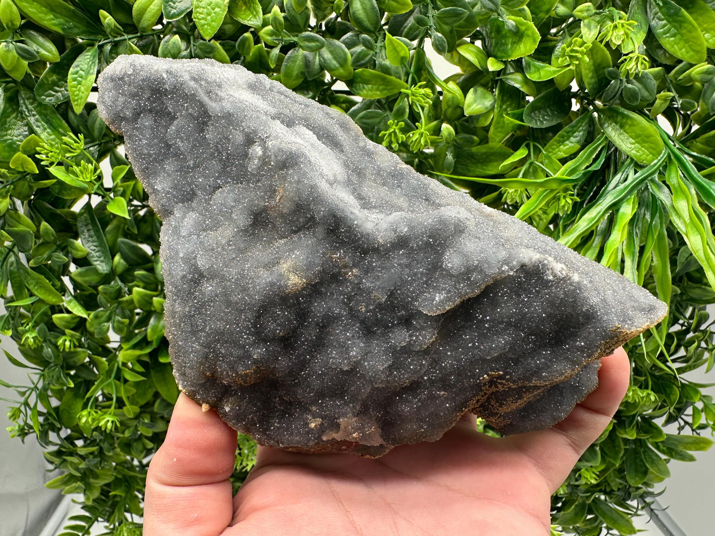 Chalcedony Quartz with Chlorite Cluster, Madan Bulgaria