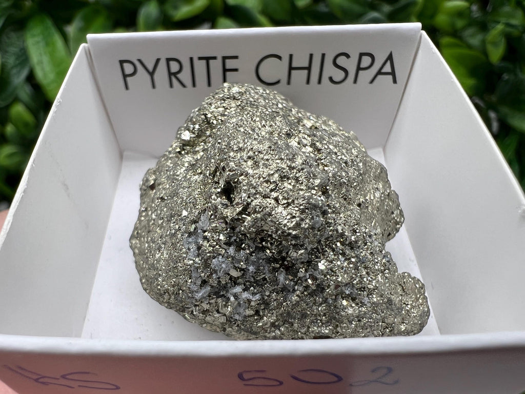 Peruvian Pyrite Cube: Natural Gold Mineral Specimen, Home Decor (3.5/3.5cm