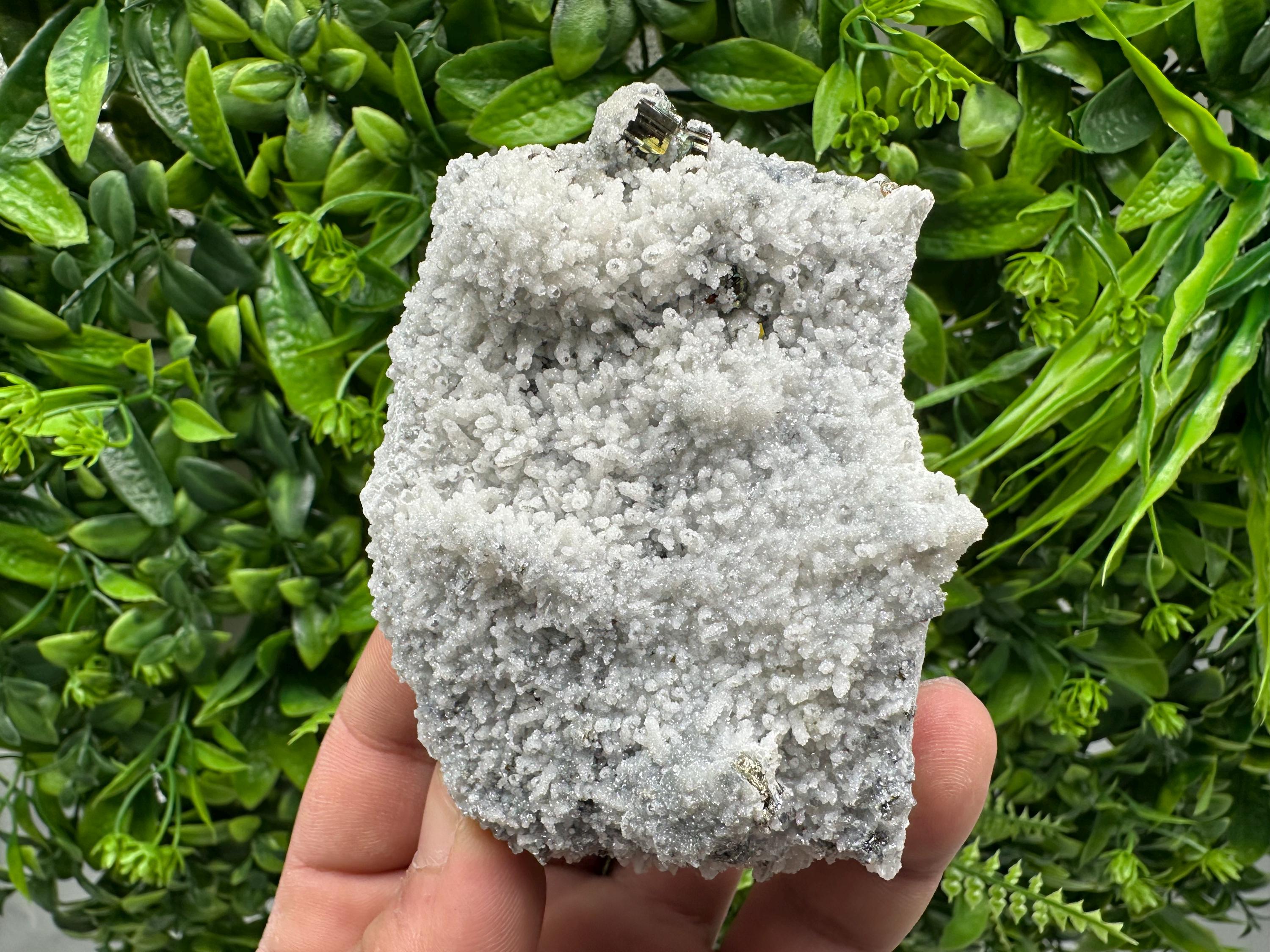 Pyrite Sphalerite Quartz Calcite Mineral Specimen, Krushev dol Mine