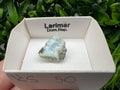 Rare Raw Larimar Crystal Mineral Specimen, Dominican Republic