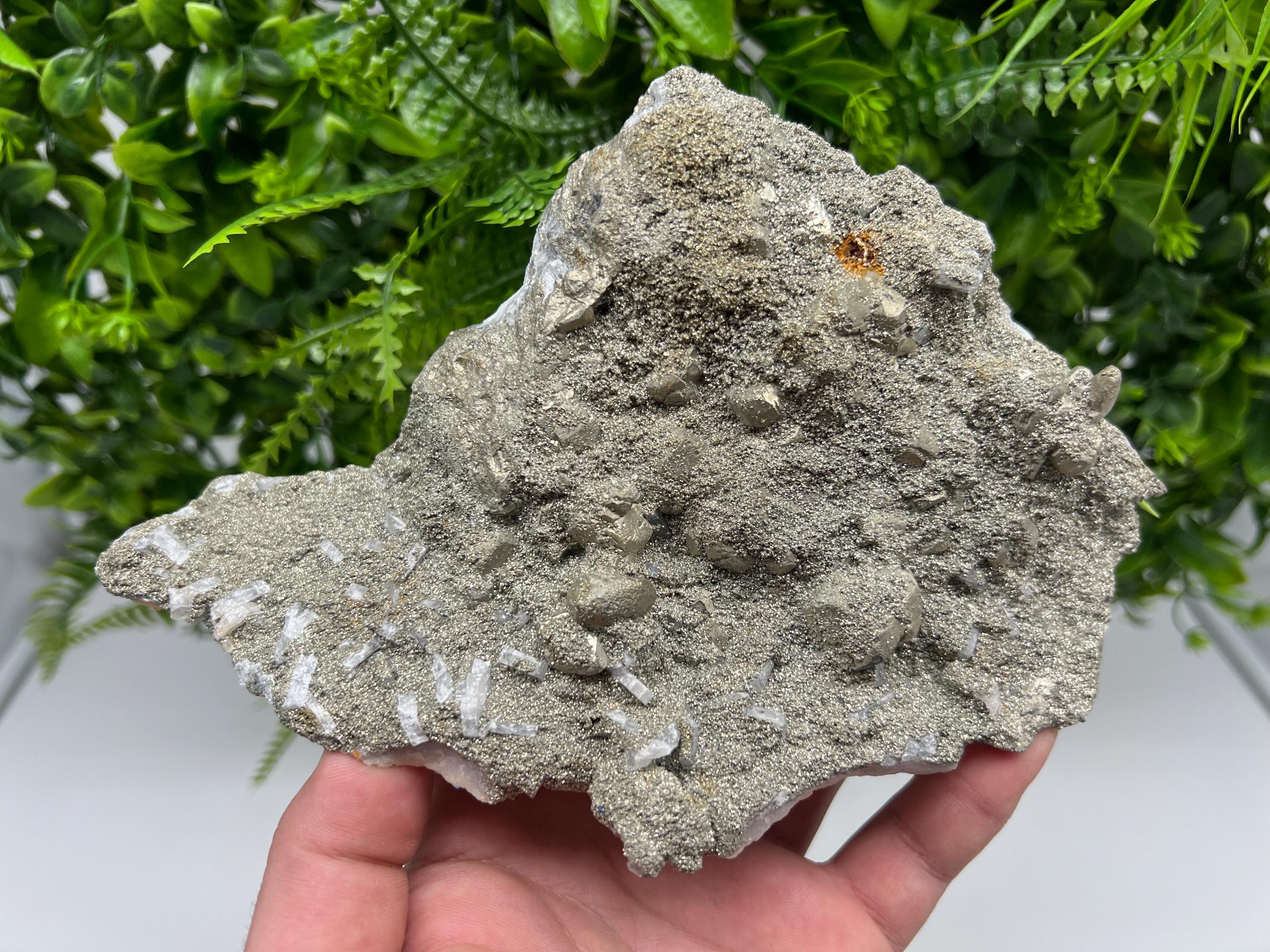 Barite Marcasite Cluster on Chalcedony - Androvo Mine, Bulgaria