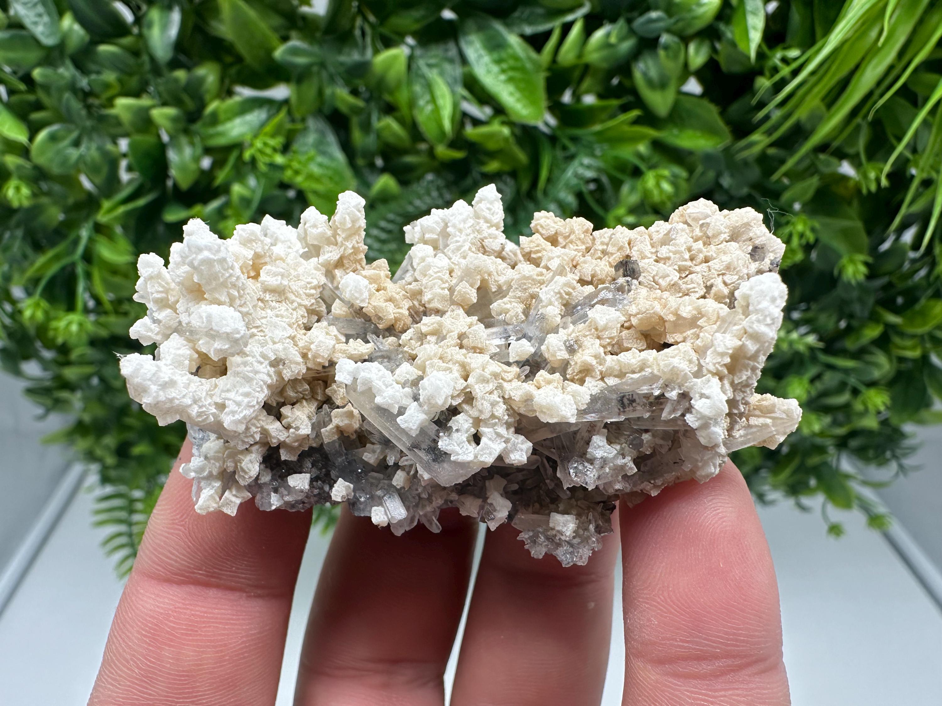 Quartz Calcite Chalcopyrite Specimen: Krushev Dol Mine, Bulgaria