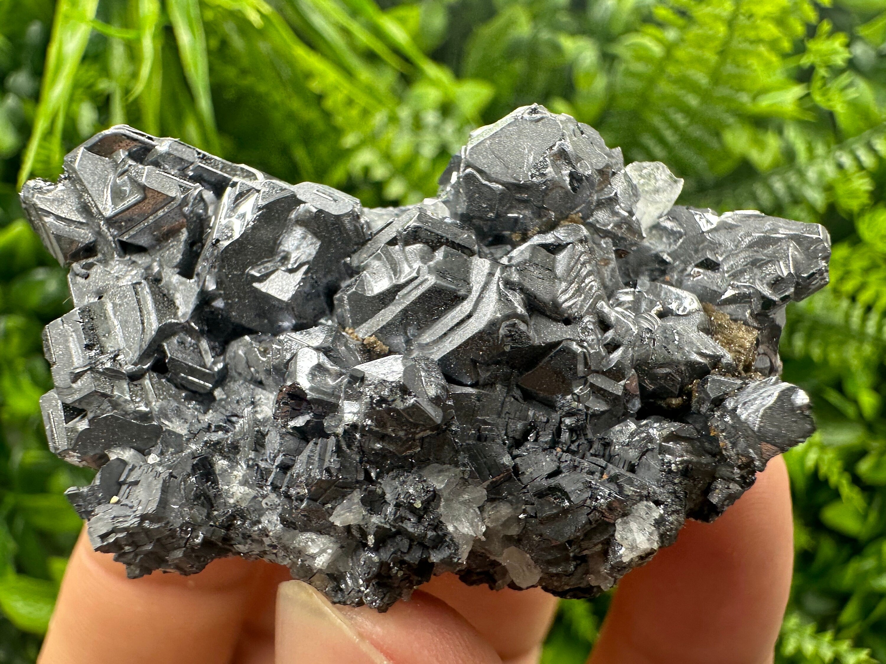 Galena Spinel Quartz Crystal: Natural Mineral Home Decor