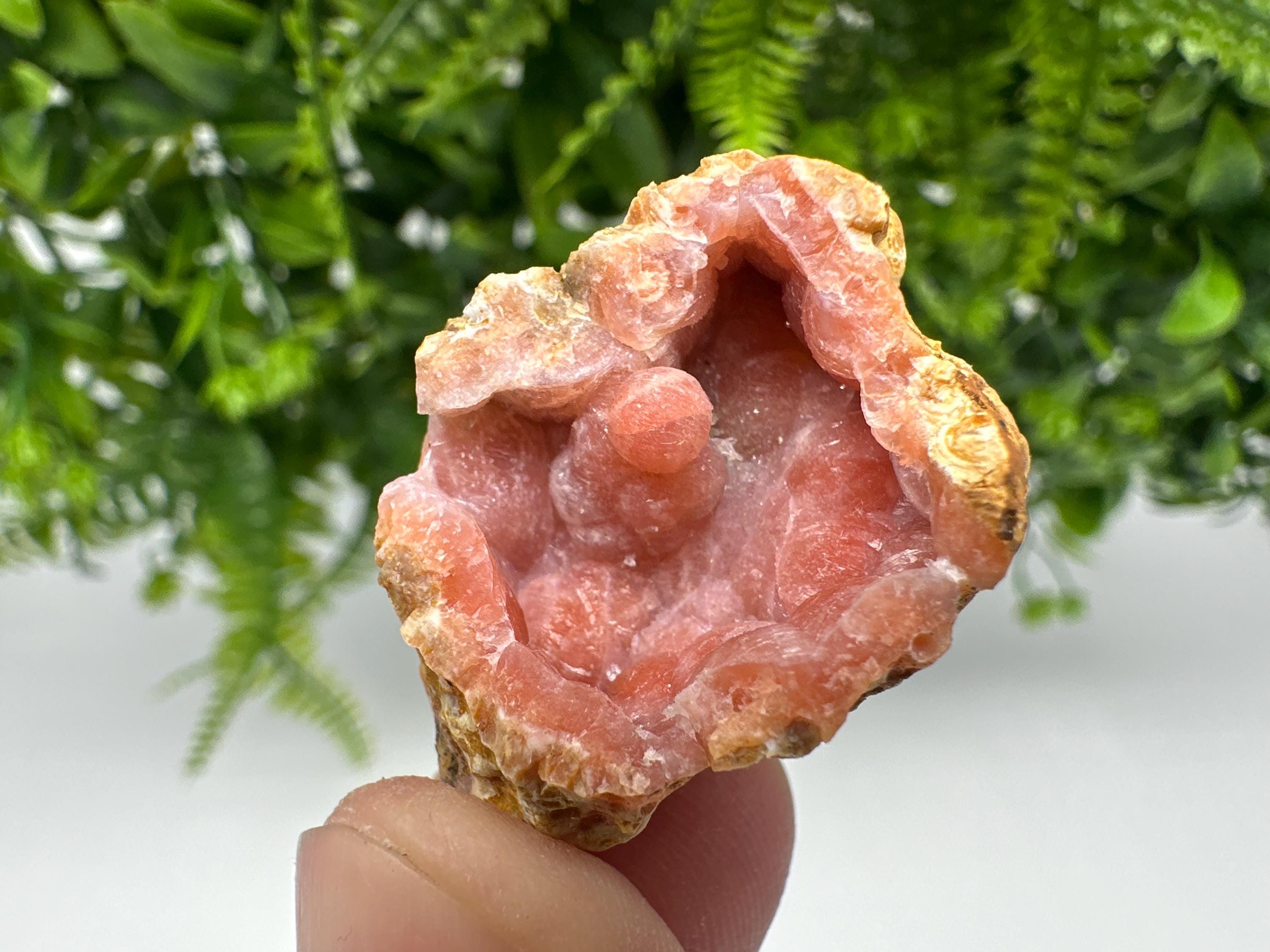 Moroccan Red Chalcedony Crystal, Mineral Specimen