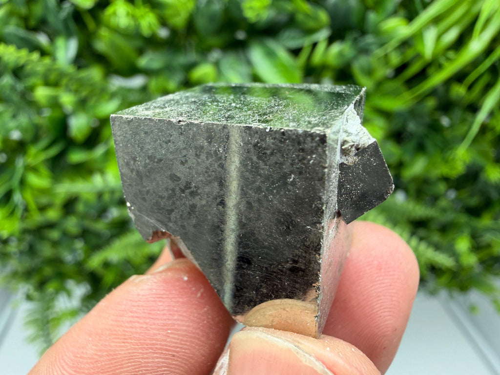 Interjoined Pyrite Cube, Shiny Mineral Specimen, La Rioja Spain