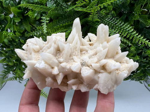 Calcite on Aragonite: Rare Healing Crystal from Bulgaria