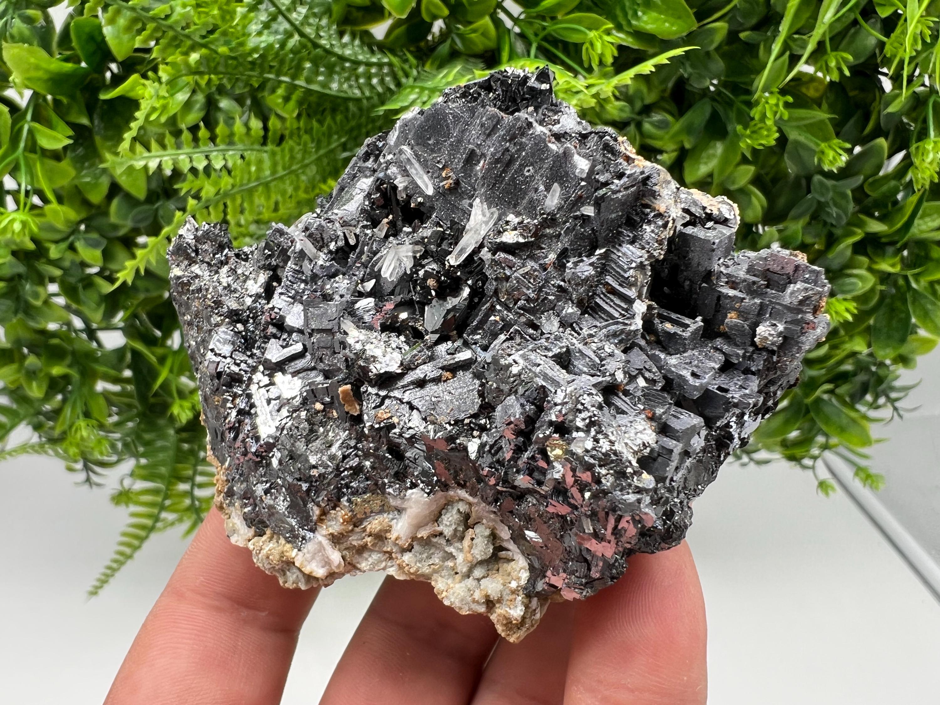 Skeletal Galena Mineral Specimen: Madan Bulgaria Collectible Stone