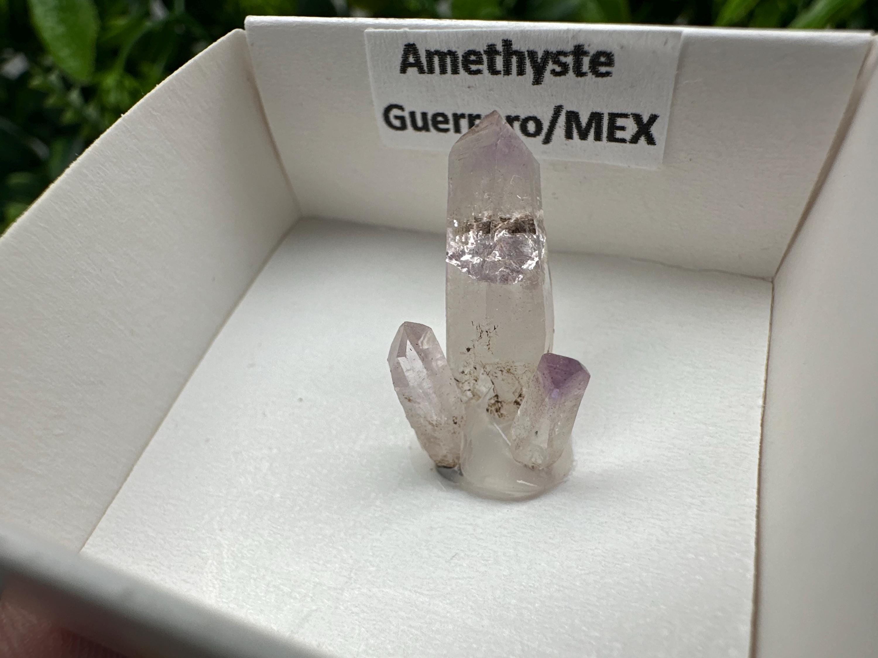 Mexican Amethyst Mineral Specimen: Crystal Collector's Piece (20mm)