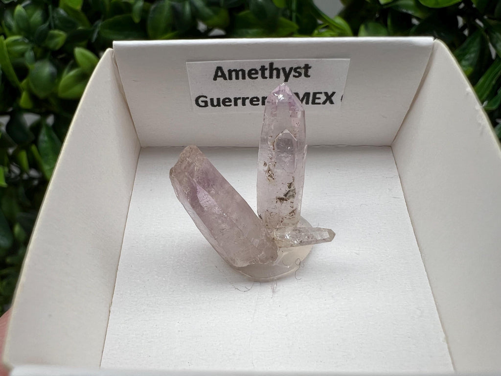 Mexican Amethyst Mineral Specimen, Glued Spikes