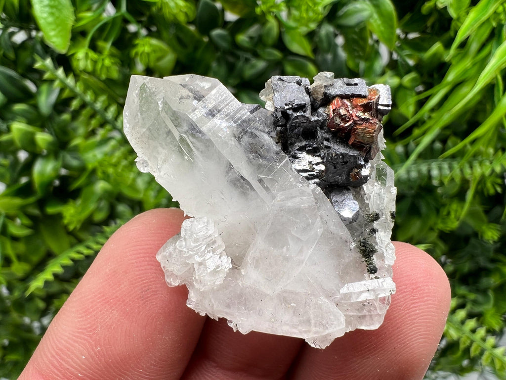 Stunning Quartz whit Galena,Pyrite,from Borieva mine,Bulgaria,natural,collectible mineral specimen,home decor stone,collection minerals,gift
