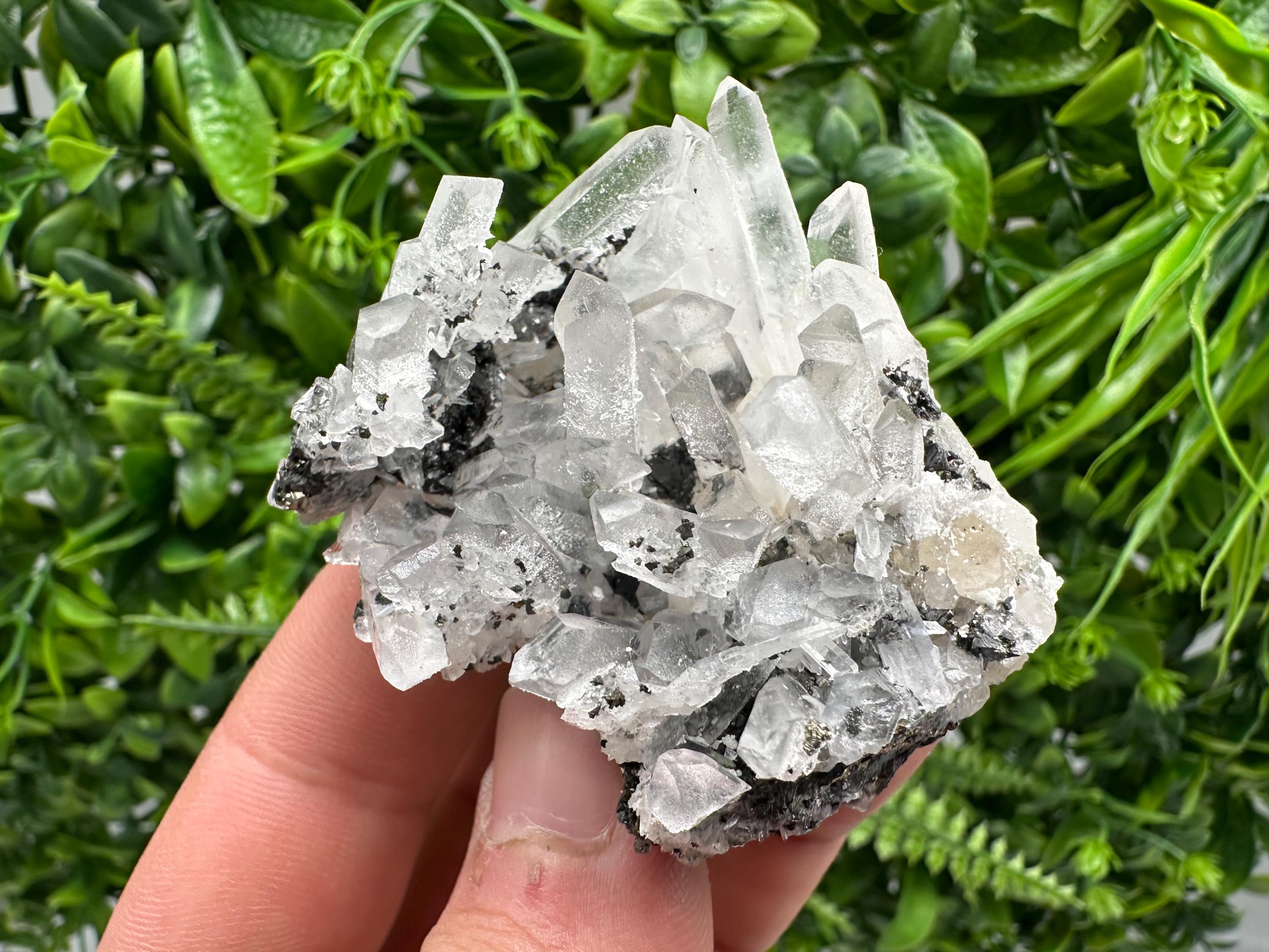 Quartz Sphalerite Pyrite Mineral Specimen, Madan Bulgaria