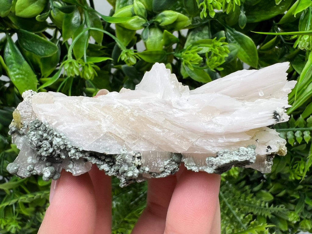 Wonderful,UV Mangano Calcite from Borieva mine Madan Bulgaria natural minerals souvenir crystal collection home decor souvenir gift stone