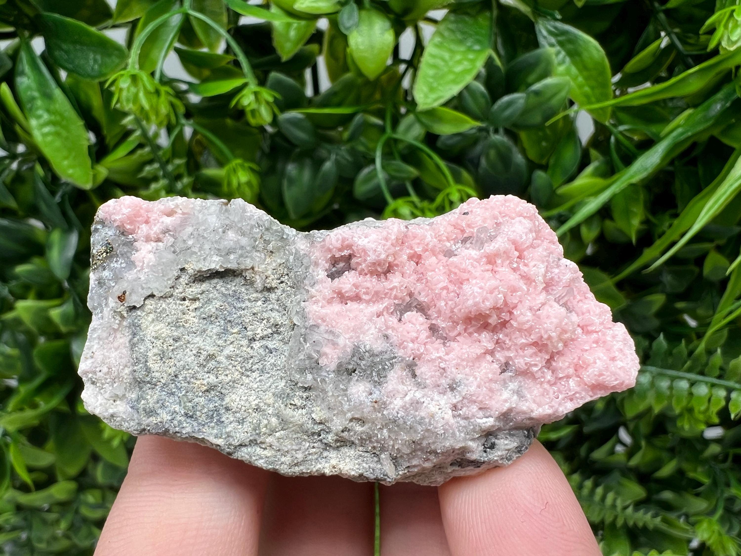 Pink Rhodochrosite Crystal, Starnica Mine, Bulgaria, Mineral Decor