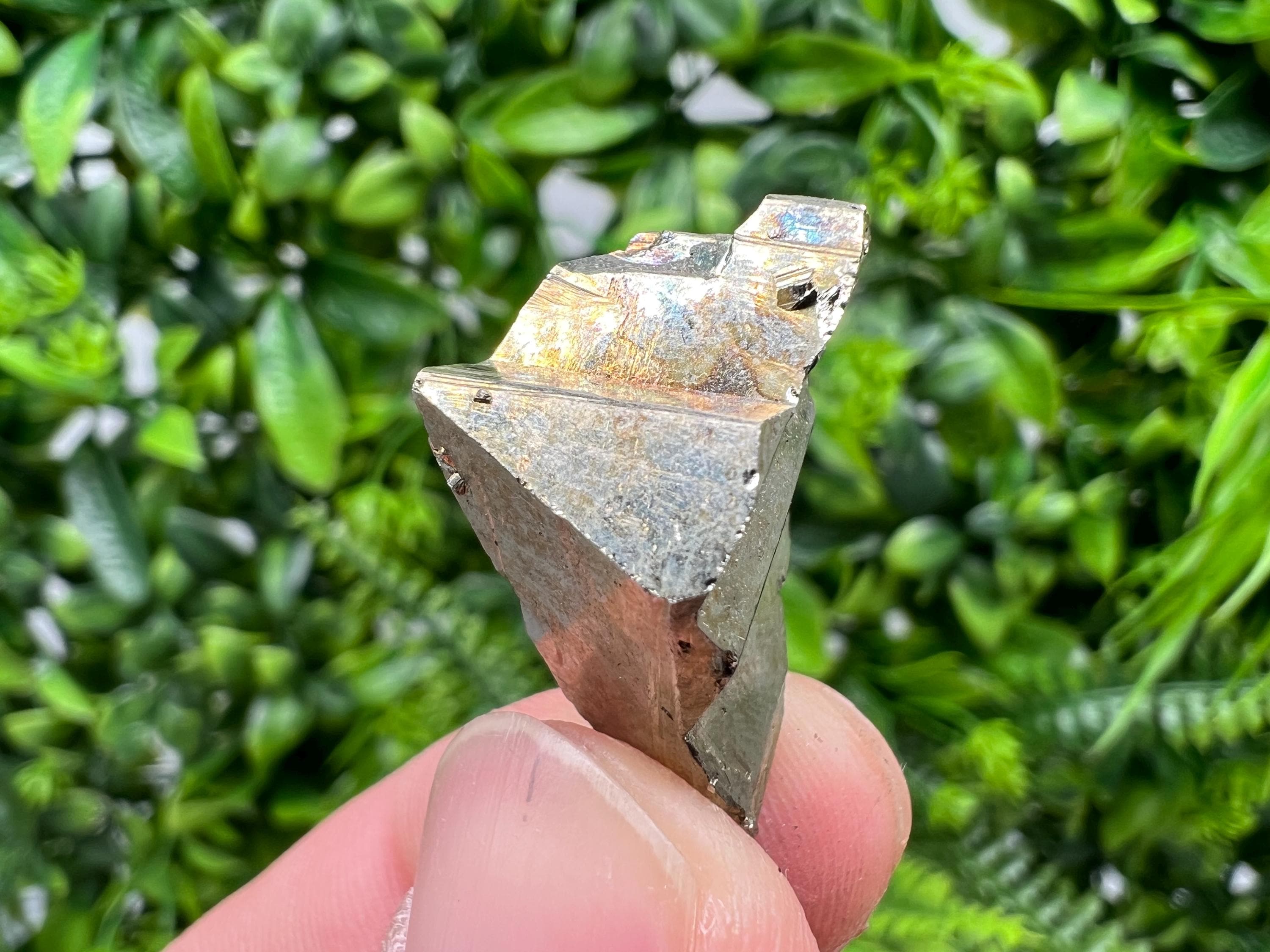Rainbow Pyrite Cluster, Borieva Mine, Bulgaria